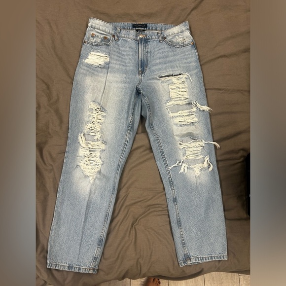 Aeropostale Denim - Women’s ripped mom jeans